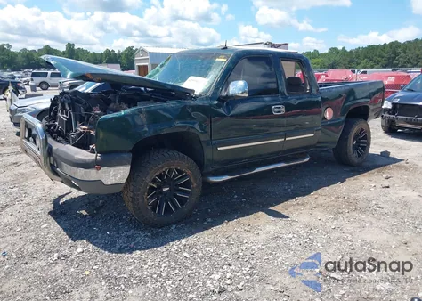 2003 Chevrolet Silverado 1500 Lt из США, поврежденный, VIN 2GCEK19T531178613